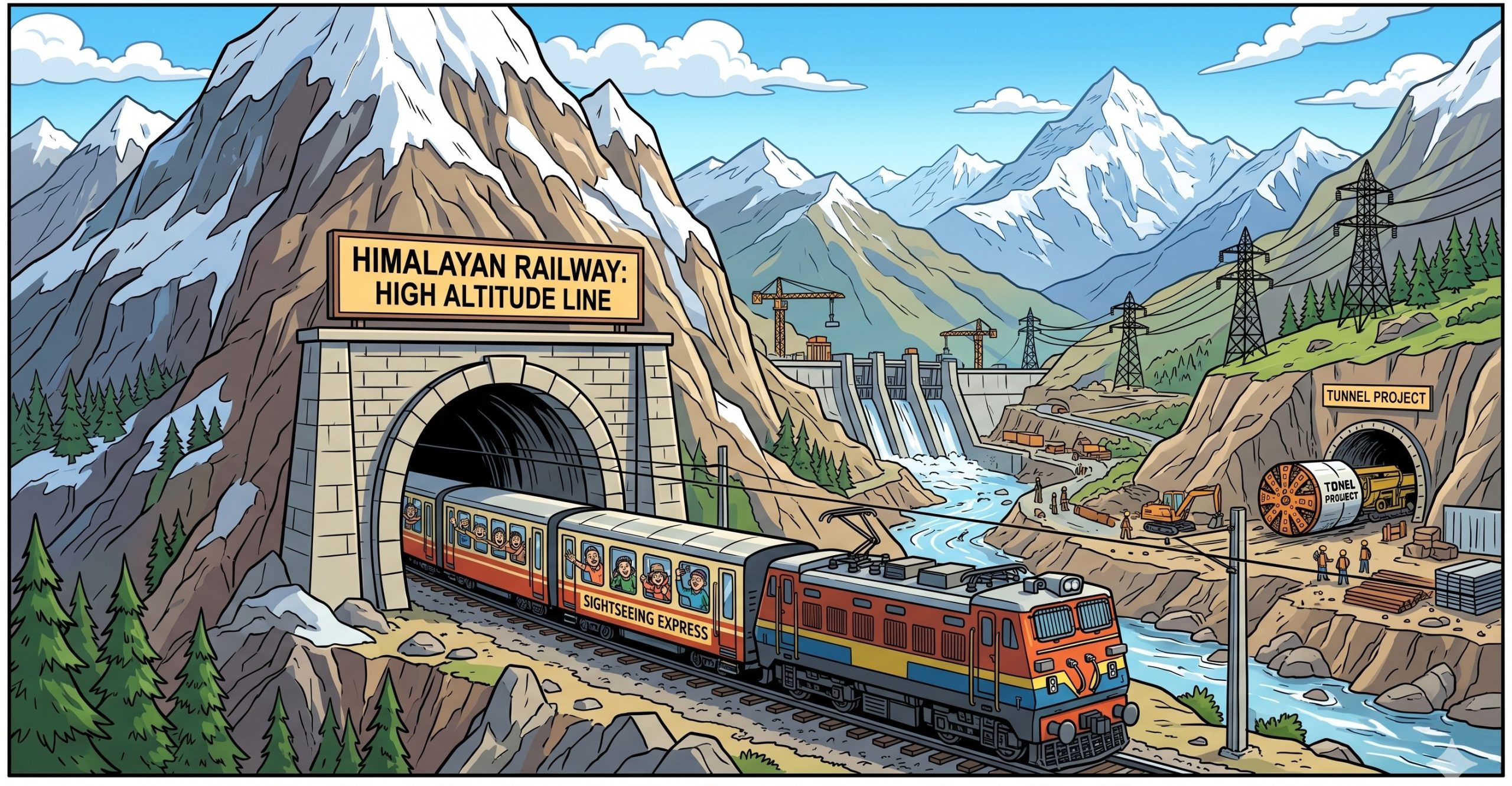 development in the himalayas