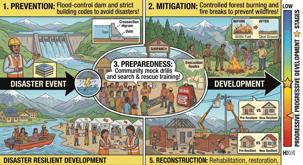 Disaster management cycle
