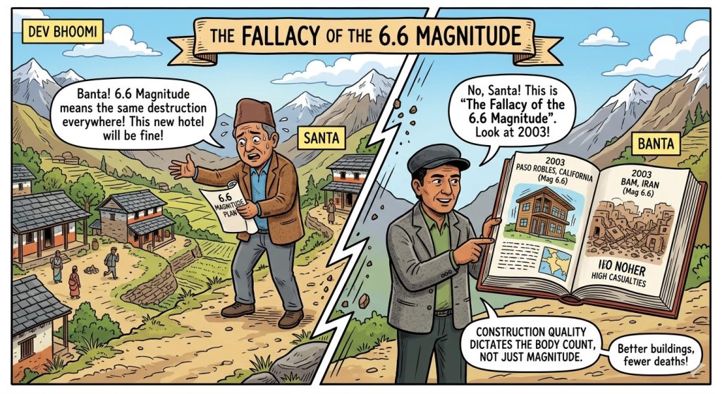 Not Earthquake but Buildings Kill