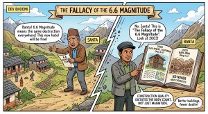 Not Earthquake but Buildings Kill
