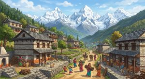 Traditional earthquake safe houses