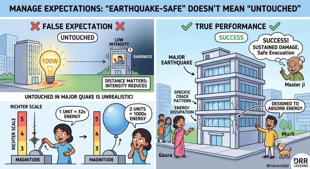 Earthquake safe house