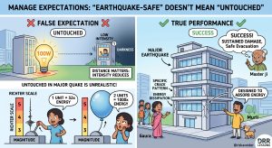 Earthquake safe house