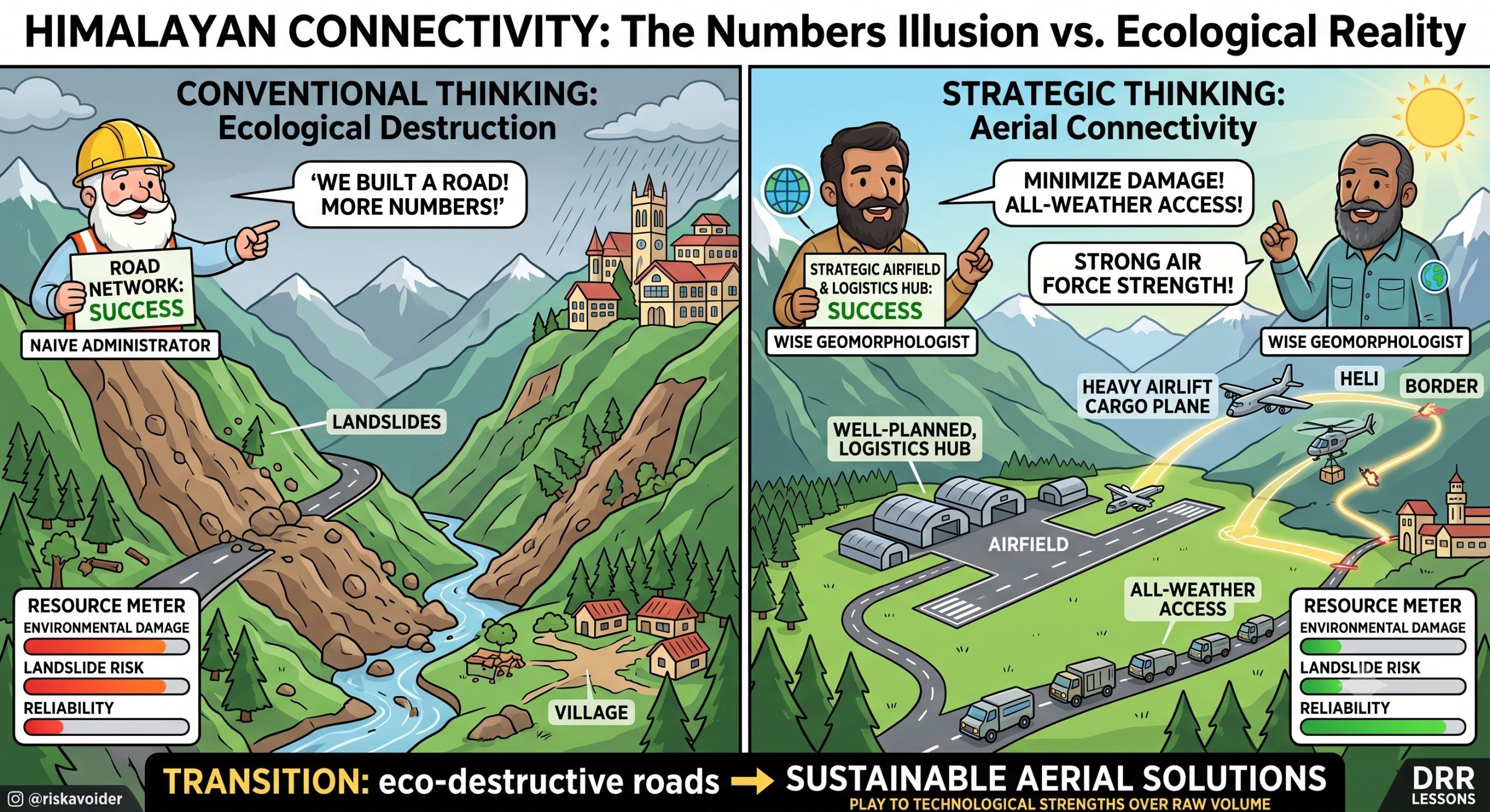 Himalayan connectivity