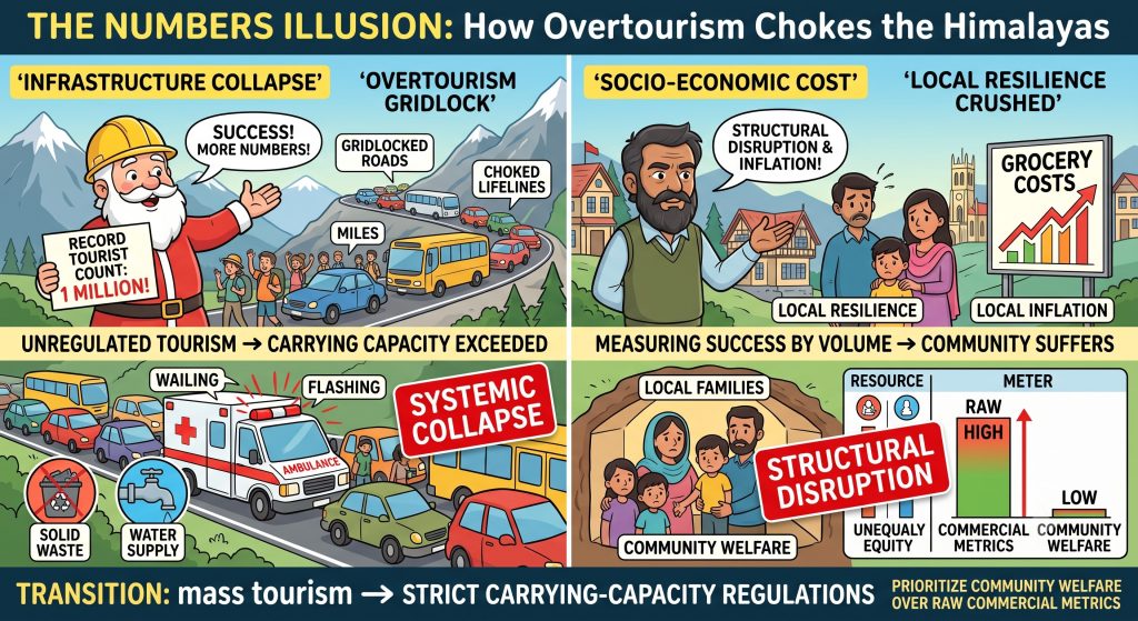 Tourist numbers