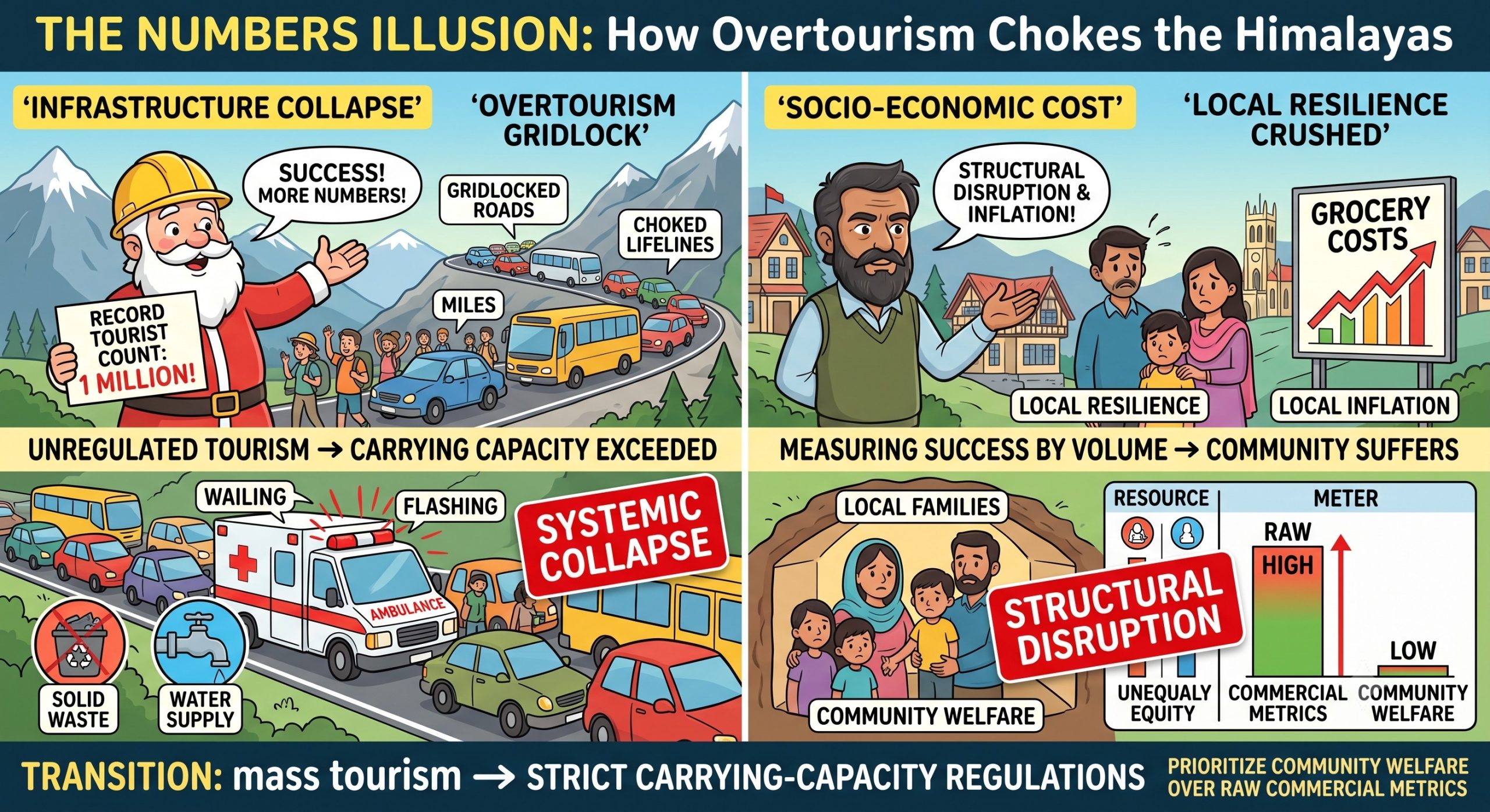 Tourist numbers