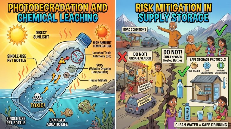 Degenerating Plastic Bottles