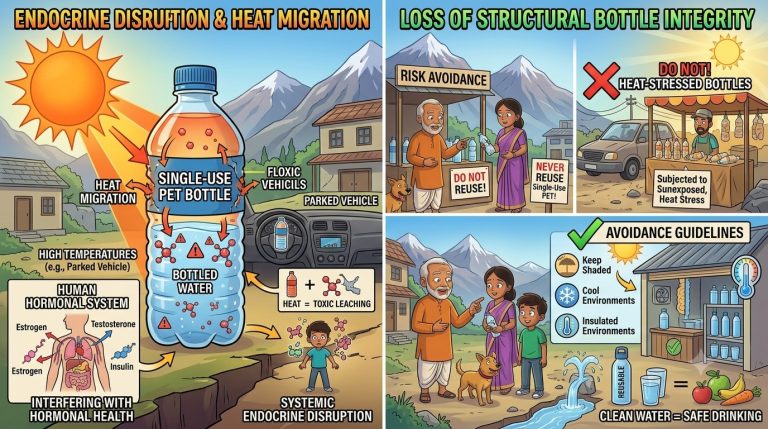 Health Hazard of Plastic Bottles