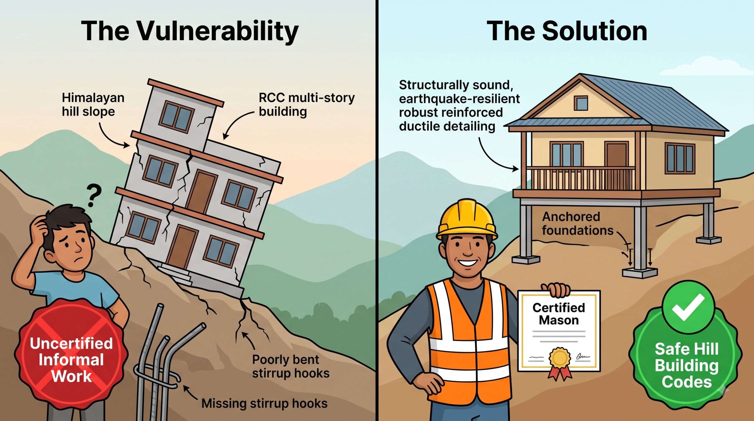 Mason Training - A must for DRR