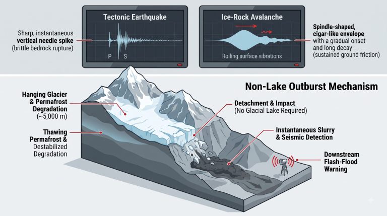 Ice Rock Avalanche