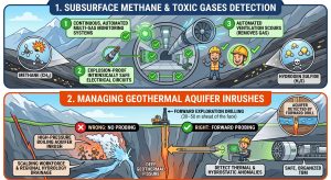 Toxic gas hazard in tunnelling