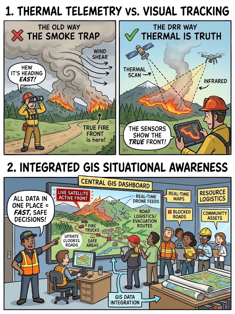Smart fire tracking